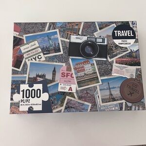 Travel Puzzle with Camera Design - 1000 Pieces